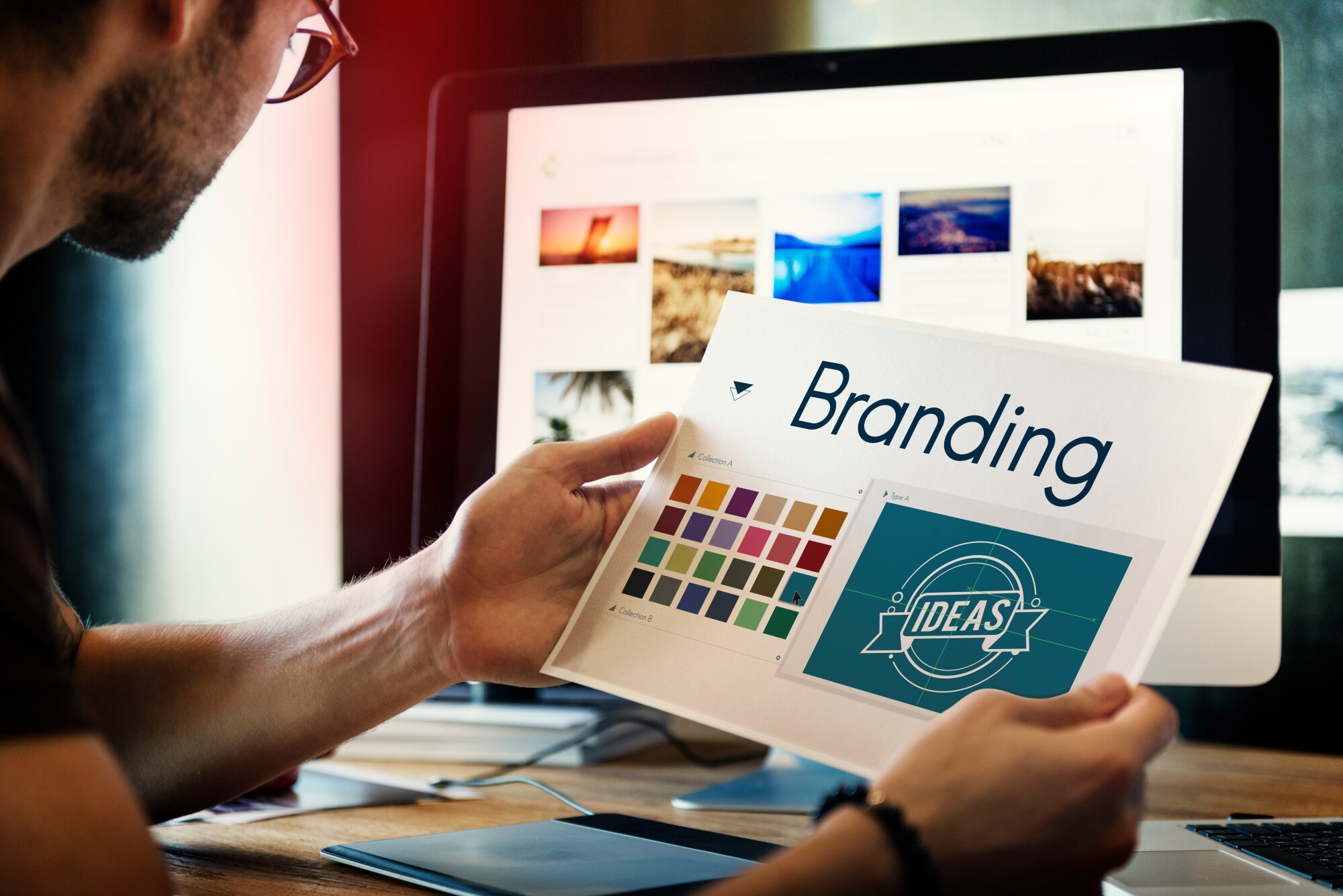 Branding Ideas Design Identity Marketing Concept